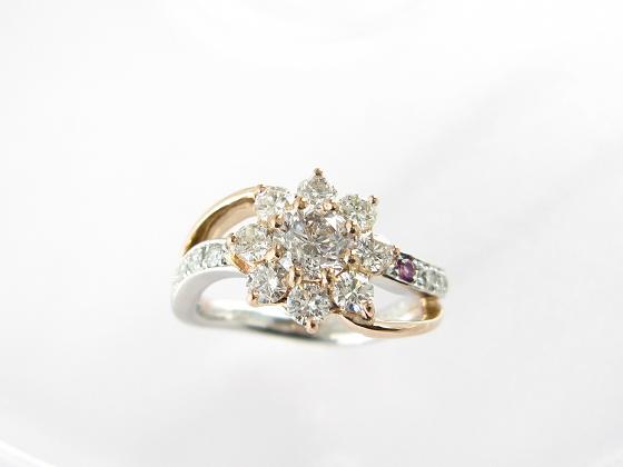 完成した手作りリング9