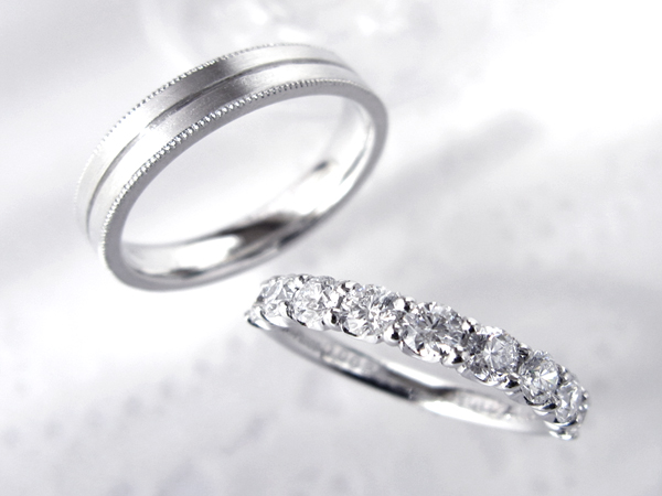 スイートテンダイヤモンドペアリング