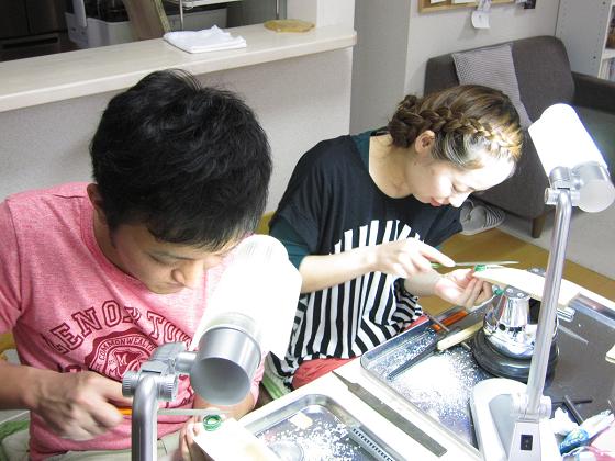 お客様の製作風景3