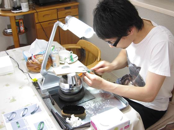 お客様の製作風景11